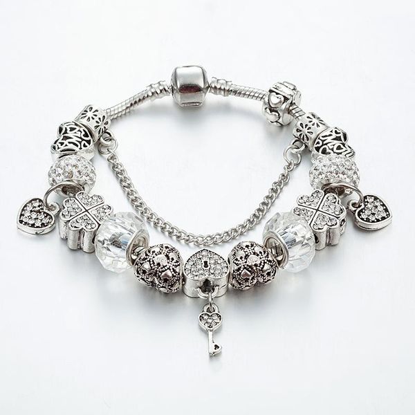 silver color autumn style key charm bracelets & bangles for women diy beads bijoux original pulsera b16152, Golden;silver
silver color autumn style key charm bracelets & bangles for women diy beads bijoux original pulsera b16152, Golden;silver