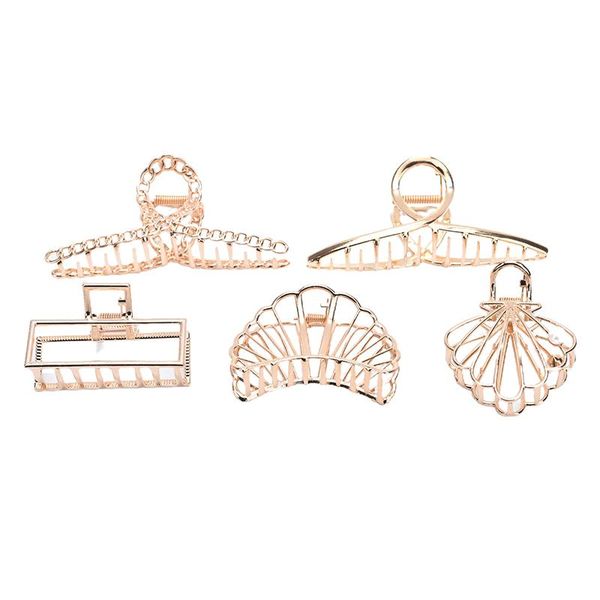hair clips & barrettes women girls geometric metal claw clip clamps crab multi shape hairpin decoration accessories gifts, Golden;silver
hair clips & barrettes women girls geometric metal claw clip clamps crab multi shape hairpin decoration accessories gifts, Golden;silver