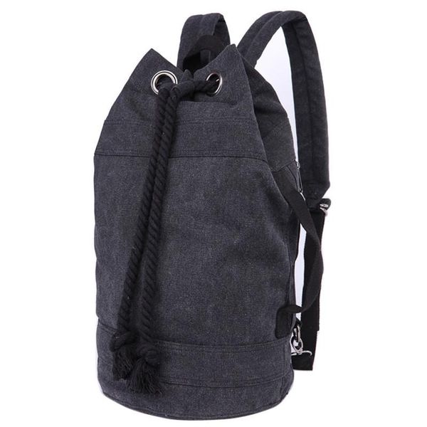 backpack canvas bucket drawstring travel luggage bag casual men laprucksack mochila 2 different sizes
backpack canvas bucket drawstring travel luggage bag casual men laprucksack mochila 2 different sizes