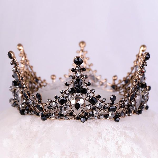 hair clips & barrettes full round circle tiara baroque black crystal crown jewelry decoration kid accessories wedding bridal ml, Golden;silver
hair clips & barrettes full round circle tiara baroque black crystal crown jewelry decoration kid accessories wedding bridal ml, Golden;silver