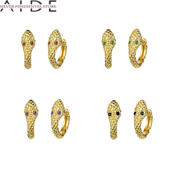 hoop & huggie aide simple round small earrings for women 925 sterling silver snake circle fashion jewelry pendientes, Golden;silver
hoop & huggie aide simple round small earrings for women 925 sterling silver snake circle fashion jewelry pendientes, Golden;silver