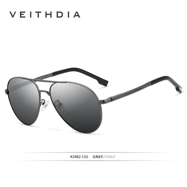 Vintage VEITHDIA Men Polarized Sunglasses Classic Brand Sun glasses Coating Lens Driving Eyewear For Men/Wome 2482, White;black
Vintage VEITHDIA Men Polarized Sunglasses Classic Brand Sun glasses Coating Lens Driving Eyewear For Men/Wome 2482, White;black