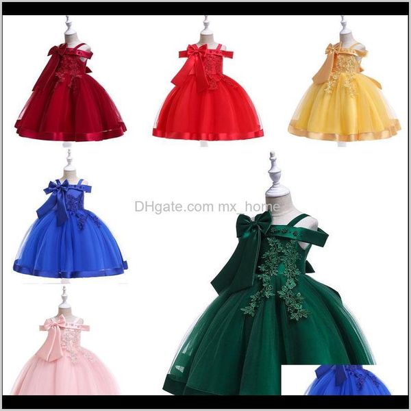 dresses baby clothing baby maternity drop delivery 2021 ball gown 8 design solid lace off shoulder nail bead bow kids costume girls summer p, Red;yellow
dresses baby clothing baby maternity drop delivery 2021 ball gown 8 design solid lace off shoulder nail bead bow kids costume girls summer p, Red;yellow