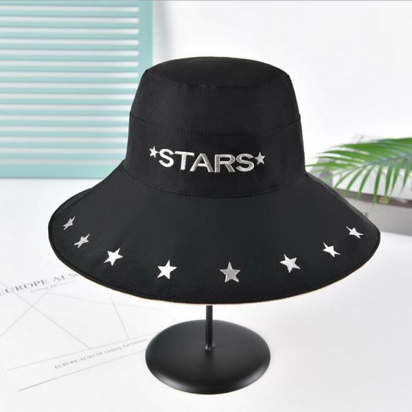 female trend simple outing sun hat dmcm086 fashionable five-pointed star cover face fisherman hat caps wide brim hats, Blue;gray
female trend simple outing sun hat dmcm086 fashionable five-pointed star cover face fisherman hat caps wide brim hats, Blue;gray