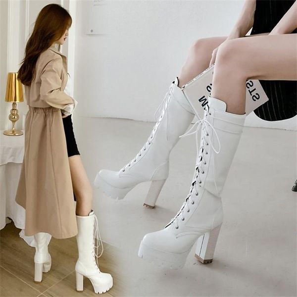 dress shoes 2021 knee length boots comfortable high heeled thick heel knight lace up sweet, Black
dress shoes 2021 knee length boots comfortable high heeled thick heel knight lace up sweet, Black