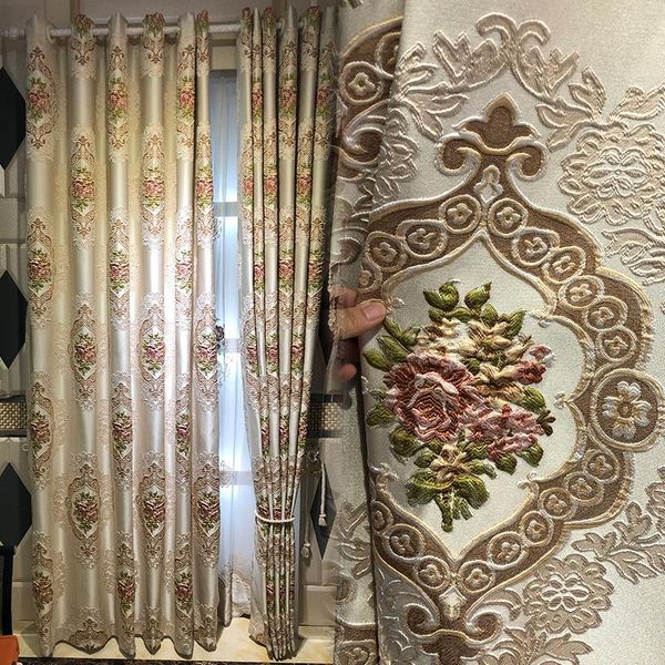 curtain & drapes european style curtains for dining room bedroom embroidery fabric splicing luxury living tulle
curtain & drapes european style curtains for dining room bedroom embroidery fabric splicing luxury living tulle