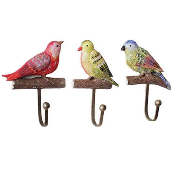 hooks & rails design colorful metal bird creative hook retro three-piece set ornaments home decoration coat accessories
hooks & rails design colorful metal bird creative hook retro three-piece set ornaments home decoration coat accessories