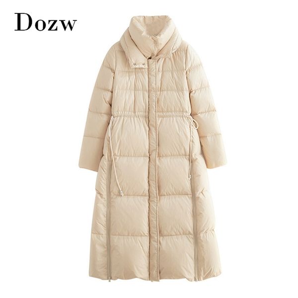 parka women solid color thick long padded jacket female winter sleeve elastic waist warm coat parkas mujer 210515, Black
parka women solid color thick long padded jacket female winter sleeve elastic waist warm coat parkas mujer 210515, Black