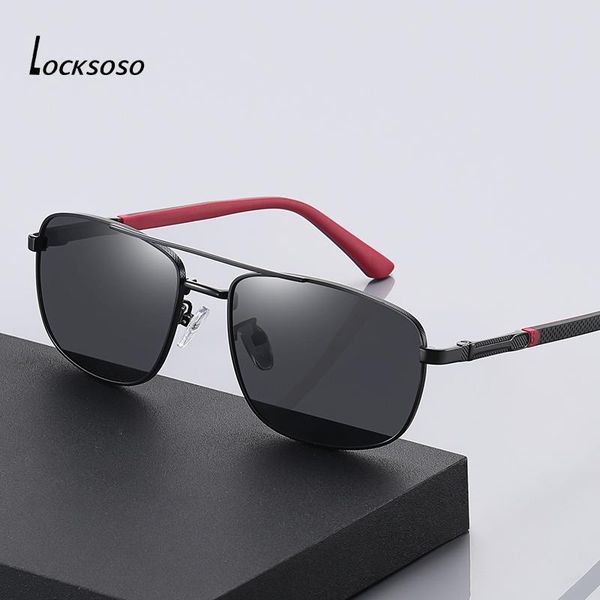 sunglasses locksoso men 2021 fashion classic retro driving summer polarized uv400 decorative sun glasses mirror brand designer, White;black
sunglasses locksoso men 2021 fashion classic retro driving summer polarized uv400 decorative sun glasses mirror brand designer, White;black