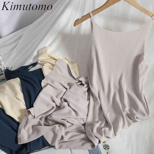 kimutomo solid elegant dresses women spring fashion female spaghetti strap knitted split vestido feminino korean chic 210521, Black;gray
kimutomo solid elegant dresses women spring fashion female spaghetti strap knitted split vestido feminino korean chic 210521, Black;gray