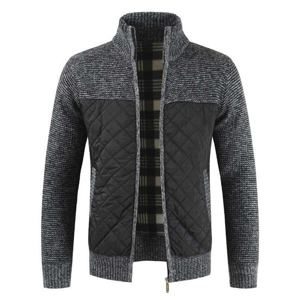 men's sweaters spring autumn winter warm knitted sweater jackets cardigan coats male clothing casual knitwear 211102, White;black
men's sweaters spring autumn winter warm knitted sweater jackets cardigan coats male clothing casual knitwear 211102, White;black