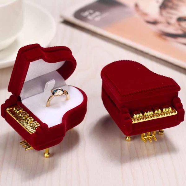 gift wrap ring box 1pcs 6.5x5x5.4cm velvet lovely red piano necklace earrings casket boxes for jewellry wholesale
gift wrap ring box 1pcs 6.5x5x5.4cm velvet lovely red piano necklace earrings casket boxes for jewellry wholesale