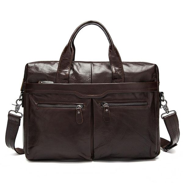 briefcases genuine cowhide leather bag men crossbody shoulder men's travel bags fashion tote laphandbag
briefcases genuine cowhide leather bag men crossbody shoulder men's travel bags fashion tote laphandbag