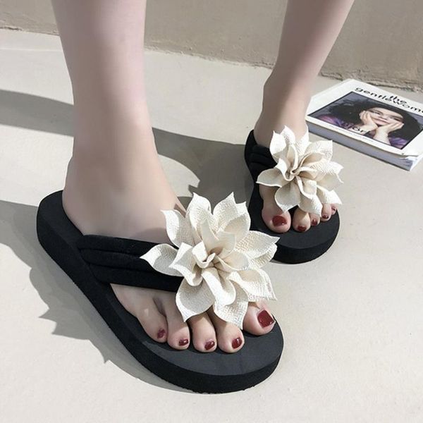slippers women's summer bohemian clip toe flip flops non-slip wedges beach women 2021, Black
slippers women's summer bohemian clip toe flip flops non-slip wedges beach women 2021, Black