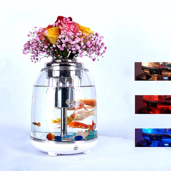 aquariums 5.5l aquarium fish tank with filter round transparent led lighting usb mini plastic fighting cylinder portable desktop
aquariums 5.5l aquarium fish tank with filter round transparent led lighting usb mini plastic fighting cylinder portable desktop