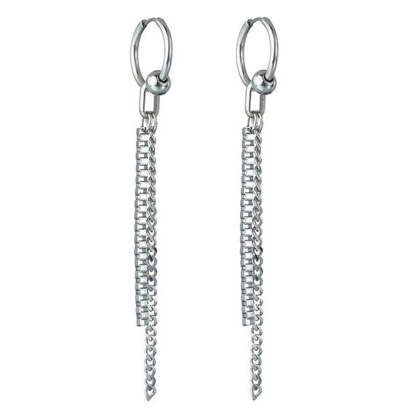 hoop & huggie fashion long tassel earrings for women accessories piercing jewelry bijoux brincos 2021 style stainless steel eardrop, Golden;silver
hoop & huggie fashion long tassel earrings for women accessories piercing jewelry bijoux brincos 2021 style stainless steel eardrop, Golden;silver