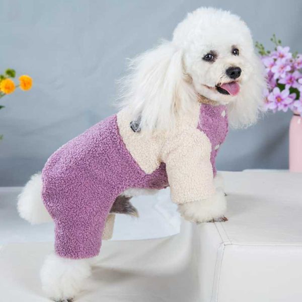 dog apparel pet clothing winter plus velvet warm one-piece pajamas teddy four-legged clothes puppy cotton coat autumn and win
dog apparel pet clothing winter plus velvet warm one-piece pajamas teddy four-legged clothes puppy cotton coat autumn and win