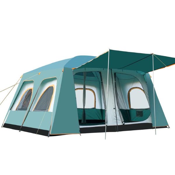 460*360*210cm two bedroom one living tents outdoor camping 6-12 people rainproof sun protection large tienda de campaña and shelters
460*360*210cm two bedroom one living tents outdoor camping 6-12 people rainproof sun protection large tienda de campaña and shelters