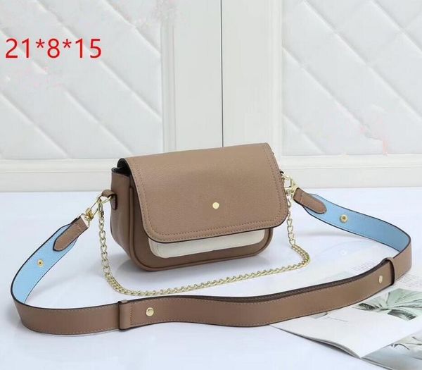 luxury brand designer bags handbags ladies shoulder bag sliver chain brown leather messenger belt wholesale and retail 84
luxury brand designer bags handbags ladies shoulder bag sliver chain brown leather messenger belt wholesale and retail 84
