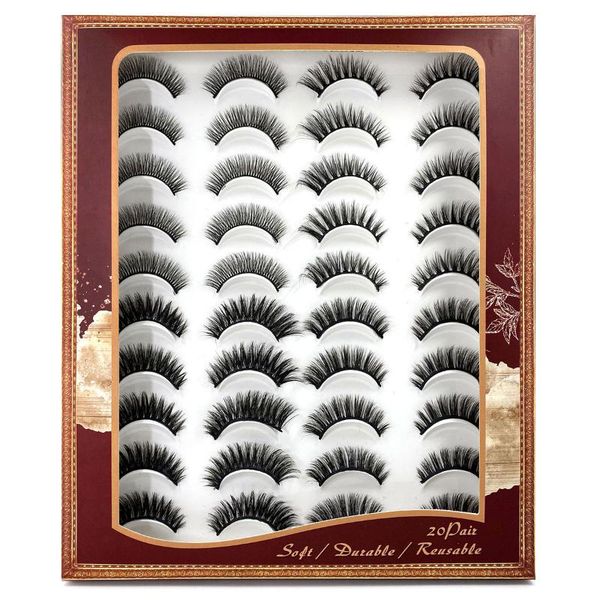 false eyelashes flash girl 204-3 mix 4 models 20 pairs per set soft eyelashe 3d faux mink with gift box
false eyelashes flash girl 204-3 mix 4 models 20 pairs per set soft eyelashe 3d faux mink with gift box