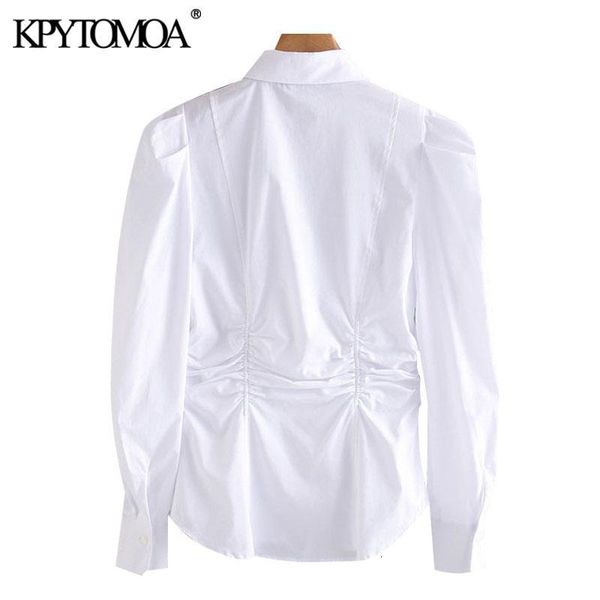 kpytomoa women fashion with elastic gathering fitted blouses vintage sleeve button-up female shirts blusas chic, White
kpytomoa women fashion with elastic gathering fitted blouses vintage sleeve button-up female shirts blusas chic, White