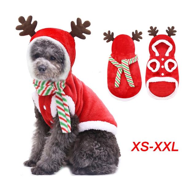 dog apparel xs-2xl santa costume flannel pet christmas cotton coat warm winter clothes
dog apparel xs-2xl santa costume flannel pet christmas cotton coat warm winter clothes