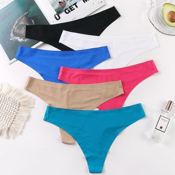 women's panties fitwee seamless for women thongs one piece low waist g-string ice silk female lingerie solid color comfort underpants, Black;pink
women's panties fitwee seamless for women thongs one piece low waist g-string ice silk female lingerie solid color comfort underpants, Black;pink