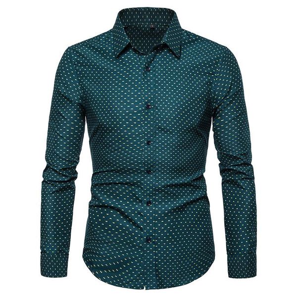 fashion trend mens shirts slim fit polka dot w floral casual red navy white green man long sleeve 1204 men's, White;black
fashion trend mens shirts slim fit polka dot w floral casual red navy white green man long sleeve 1204 men's, White;black