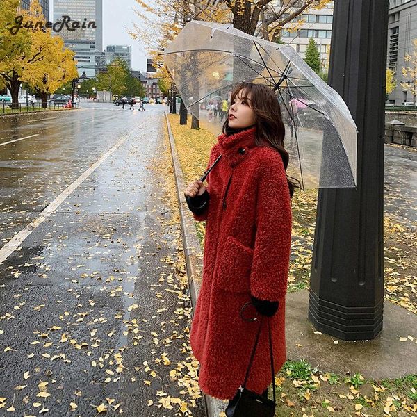 women's fur & faux women 2021 autumn winter fashion coat female natural lambswool outerwear ladies loose casual warm overcoat, Black
women's fur & faux women 2021 autumn winter fashion coat female natural lambswool outerwear ladies loose casual warm overcoat, Black