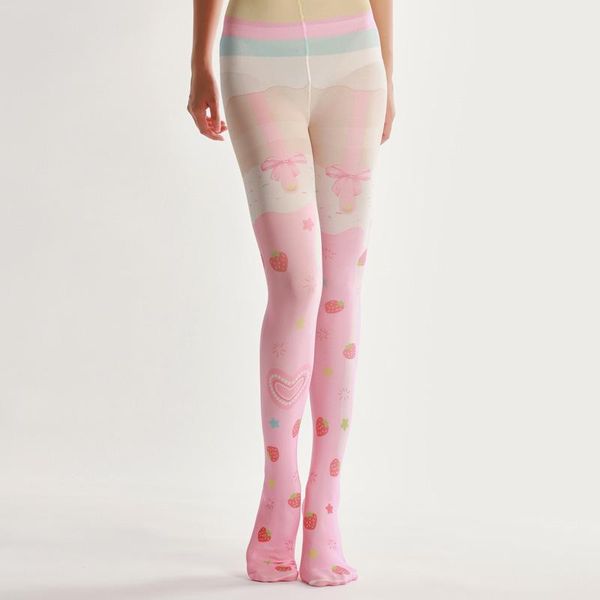 strawberry bow printed pantyhose transparent colorful socks lot medium intamants sleep wear padding & hosiery, Black;white
strawberry bow printed pantyhose transparent colorful socks lot medium intamants sleep wear padding & hosiery, Black;white