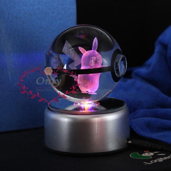 decorative objects & figurines fashion cute amine 3d crystal glass ball with led base figiure christmas gifts
decorative objects & figurines fashion cute amine 3d crystal glass ball with led base figiure christmas gifts