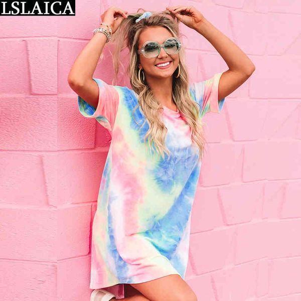 round neck tie-dye dresses woman party night casual mini elegant womens summer high street vestido playa 210520, Black;gray
round neck tie-dye dresses woman party night casual mini elegant womens summer high street vestido playa 210520, Black;gray