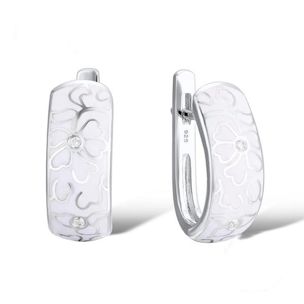 stud silver earrings for women authentic sterling white flower cubic zirconia brincos fashion jewelry enamel, Golden;silver
stud silver earrings for women authentic sterling white flower cubic zirconia brincos fashion jewelry enamel, Golden;silver