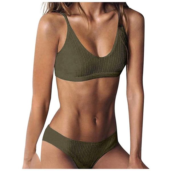 women's swimwear 2021 print sport bandeau push up bikinis striped printing padded 2 piece bikini sets swimsuits beachweart, White;black
women's swimwear 2021 print sport bandeau push up bikinis striped printing padded 2 piece bikini sets swimsuits beachweart, White;black