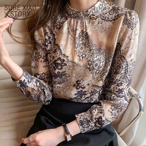 casual plus size stand collar female shirts elegant floral blouse women long sleeve printing ladies clothing blusas 13089 210415, White
casual plus size stand collar female shirts elegant floral blouse women long sleeve printing ladies clothing blusas 13089 210415, White