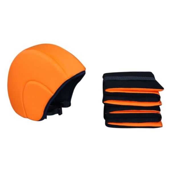 pool & accessories 3pcs/set kids adults elastic cap solid safe outdoor gift buoyancy material swimming floating helmet arm ring
pool & accessories 3pcs/set kids adults elastic cap solid safe outdoor gift buoyancy material swimming floating helmet arm ring