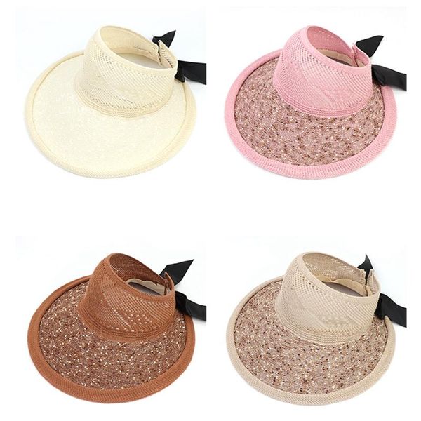 wide brim hats woman sun female bowknot visor caps hand made raffia straw summer cap casual shade hat empty girls beach, Blue;gray
wide brim hats woman sun female bowknot visor caps hand made raffia straw summer cap casual shade hat empty girls beach, Blue;gray