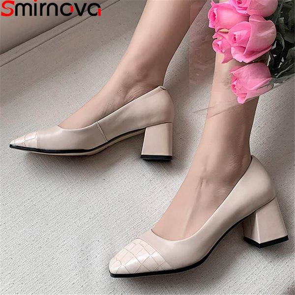 dress shoes smirnova 2021 arrival women pumps genuine leather thick heels square toe shallow office black apricot
dress shoes smirnova 2021 arrival women pumps genuine leather thick heels square toe shallow office black apricot