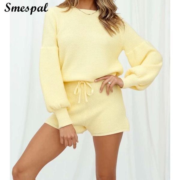 women's tracksuits shorts sets women spring fashion knitted long sleeve & 2 pieces, Gray
women's tracksuits shorts sets women spring fashion knitted long sleeve & 2 pieces, Gray