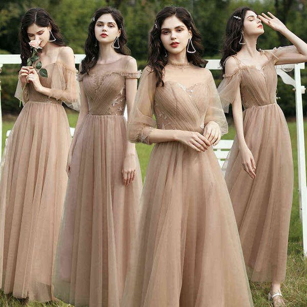 luxury prom dresses champagne bridmaid fairy temperament 2021 sister head style slim host banquet evening female, Black
luxury prom dresses champagne bridmaid fairy temperament 2021 sister head style slim host banquet evening female, Black
