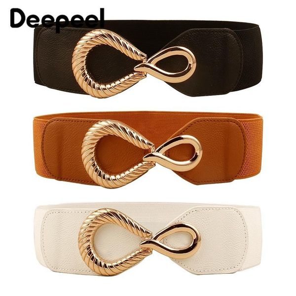 belts deepeel 1pc 6cm*60-80cm women's corset belt metal buckle cummerbunds wide elastic decorative fashion female luxury cb835, Black;brown
belts deepeel 1pc 6cm*60-80cm women's corset belt metal buckle cummerbunds wide elastic decorative fashion female luxury cb835, Black;brown