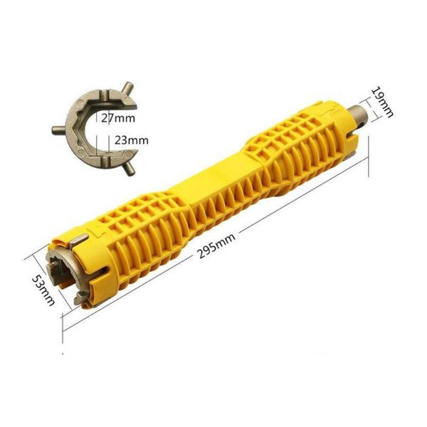 litake yellow multi-purpose wrench plumbing tool faucet&sink installer for toilet bowl sink bathroom kitchen hand tools
litake yellow multi-purpose wrench plumbing tool faucet&sink installer for toilet bowl sink bathroom kitchen hand tools