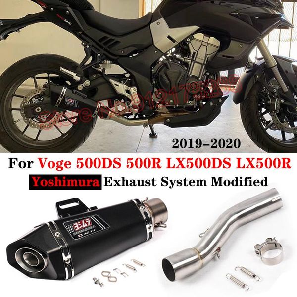 motorcycle exhaust system slip on set for voge 500ds 500r lx500ds pipe 51mm yoshimura muffler escape middle link catalyst
motorcycle exhaust system slip on set for voge 500ds 500r lx500ds pipe 51mm yoshimura muffler escape middle link catalyst