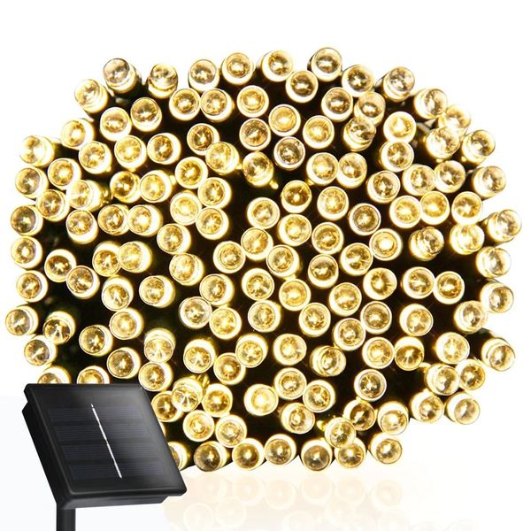supli solar battery powered christmas string lights 10m 100 led dual power decorative fairy - warm white
supli solar battery powered christmas string lights 10m 100 led dual power decorative fairy - warm white