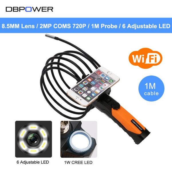 cameras dbpower 2mp coms 720p wireless wifi endoscope 1m tube video inspection snake camera 2.4ghz 802.11b/g/n borescope android
cameras dbpower 2mp coms 720p wireless wifi endoscope 1m tube video inspection snake camera 2.4ghz 802.11b/g/n borescope android