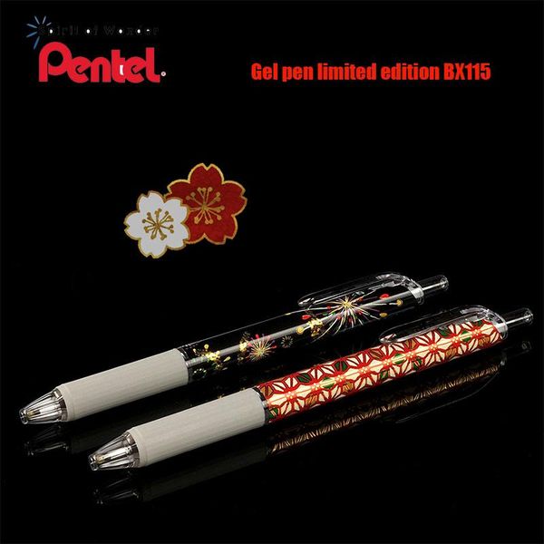 japan pentel limited bx115 quick-drying gel pen 0.5mm black interchangeable refill for student office use pens
japan pentel limited bx115 quick-drying gel pen 0.5mm black interchangeable refill for student office use pens