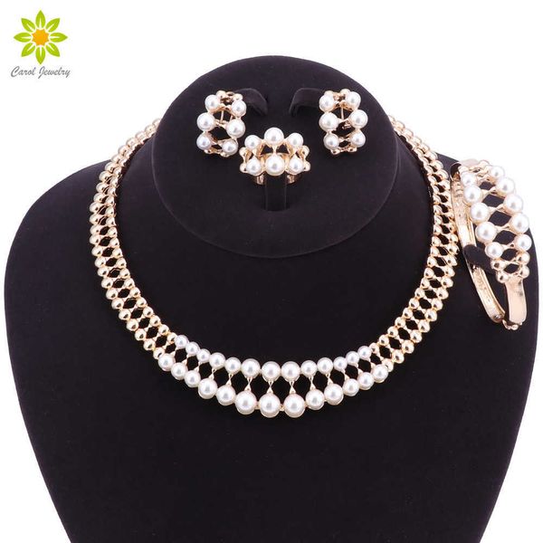 crystal simulated pearl classic jewelry set vintage african beads jewelry sets for women imitation wedding accessories h1022, Silver
crystal simulated pearl classic jewelry set vintage african beads jewelry sets for women imitation wedding accessories h1022, Silver