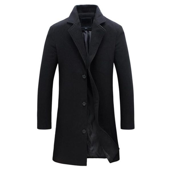 men's jackets fashion men slim fit coats for business long windproof winter outwears, Black;brown
men's jackets fashion men slim fit coats for business long windproof winter outwears, Black;brown