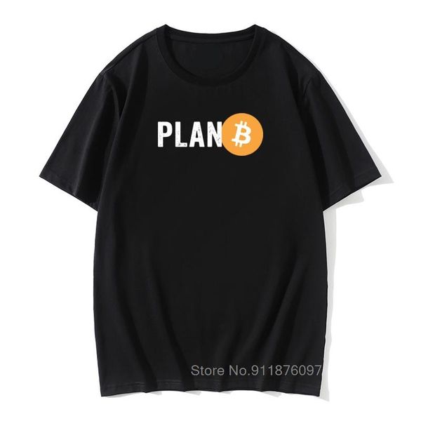 men's t-shirts men plan b cryptocurrency funny t shirts for tees classic fit humorous gift cotton t-shirt, White;black
men's t-shirts men plan b cryptocurrency funny t shirts for tees classic fit humorous gift cotton t-shirt, White;black