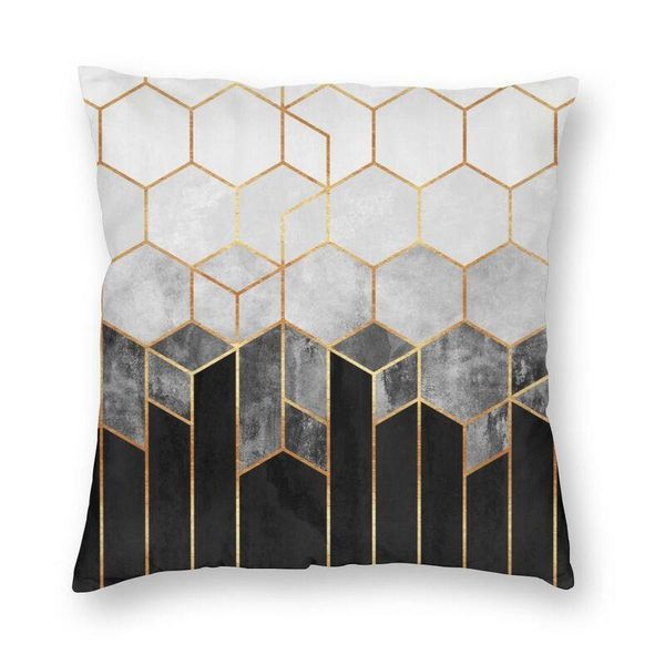cushion/decorative pillow charcoal hexagons cushion cover 45x45 home decor print abstract geometric pattern throw for sofa double-sided
cushion/decorative pillow charcoal hexagons cushion cover 45x45 home decor print abstract geometric pattern throw for sofa double-sided